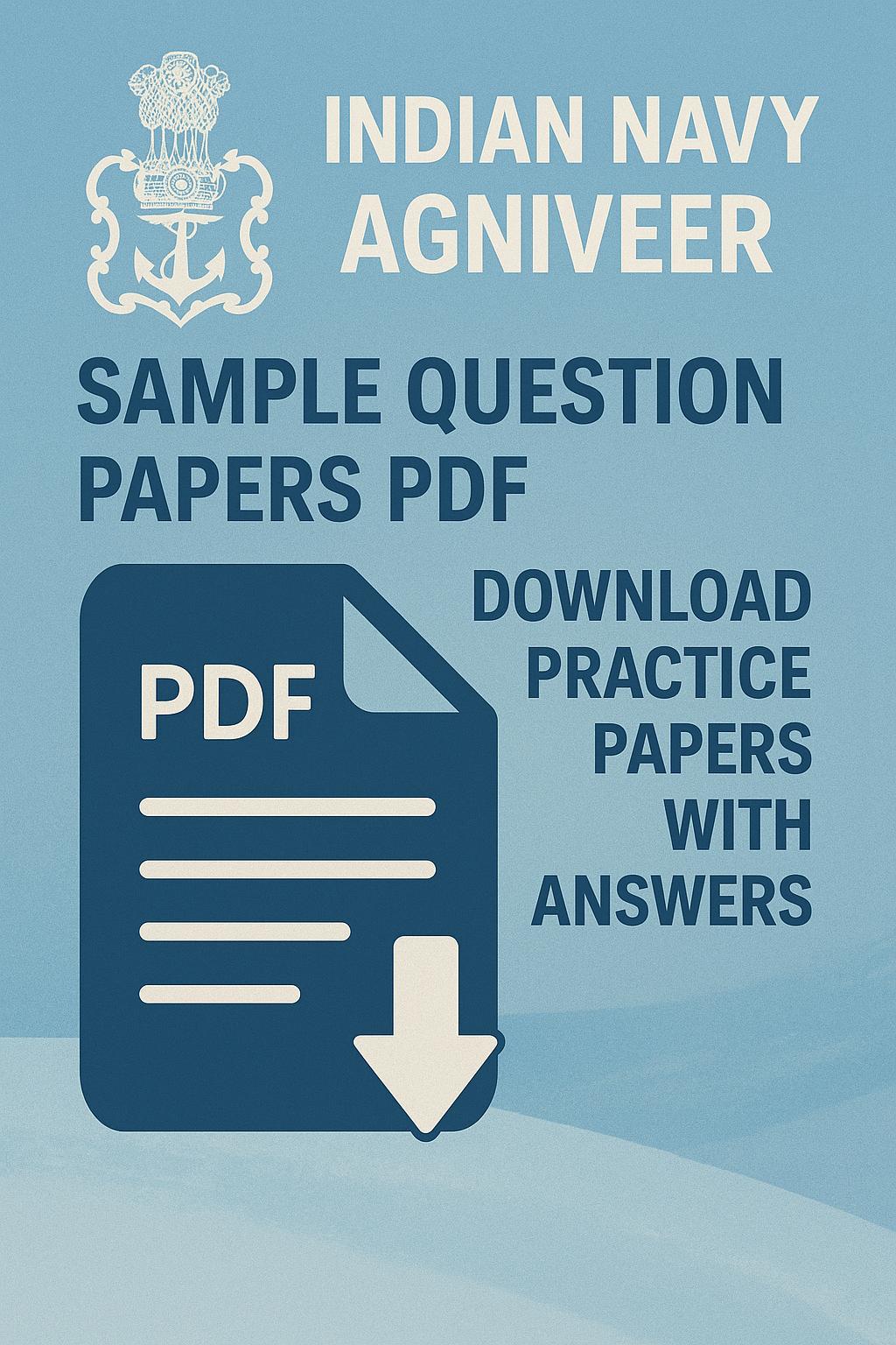 Agniveer SSR Sample Question Papers PDF – Download Practice Papers for Free