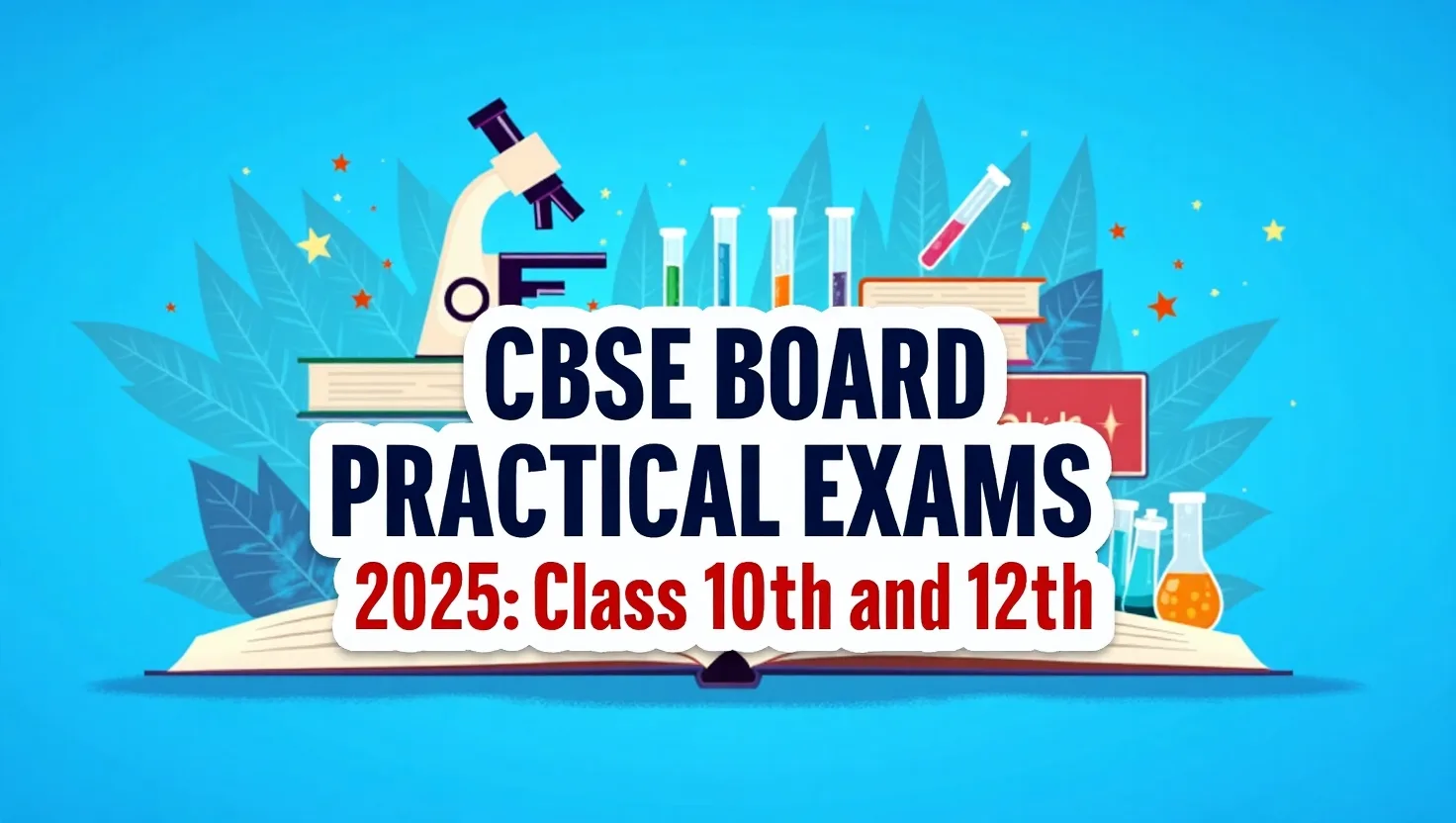 CBSE Board Practical Exams 2025: Class 10th and 12th Dates, Schedule, and Important Information