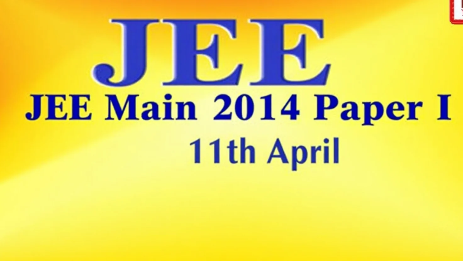 JEE Main 2014 Paper I (11th April) PDF