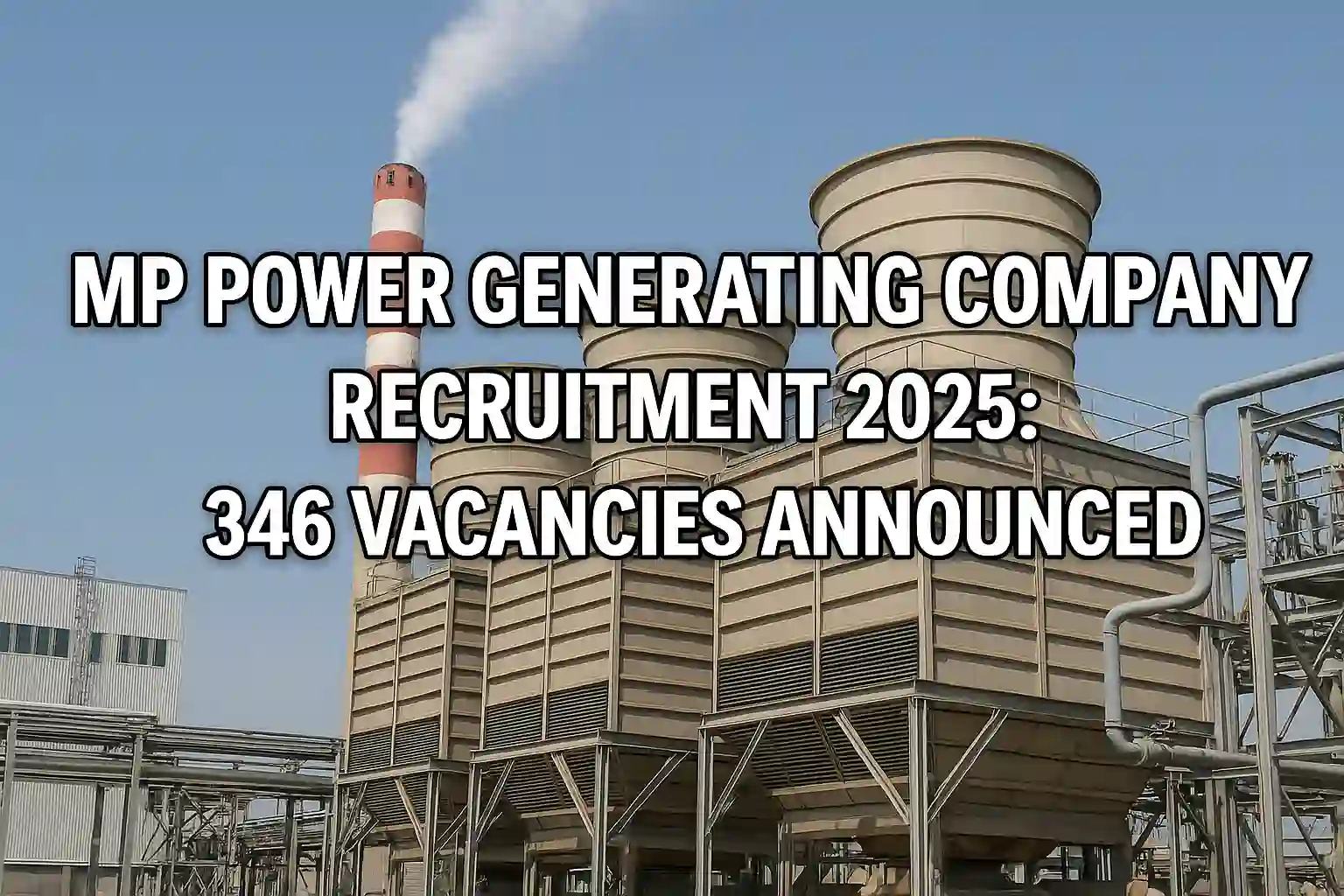 MP Power Generating Company Recruitment 2025: 346 Vacancies Announced – Salary Up to ₹1.77 Lakh
