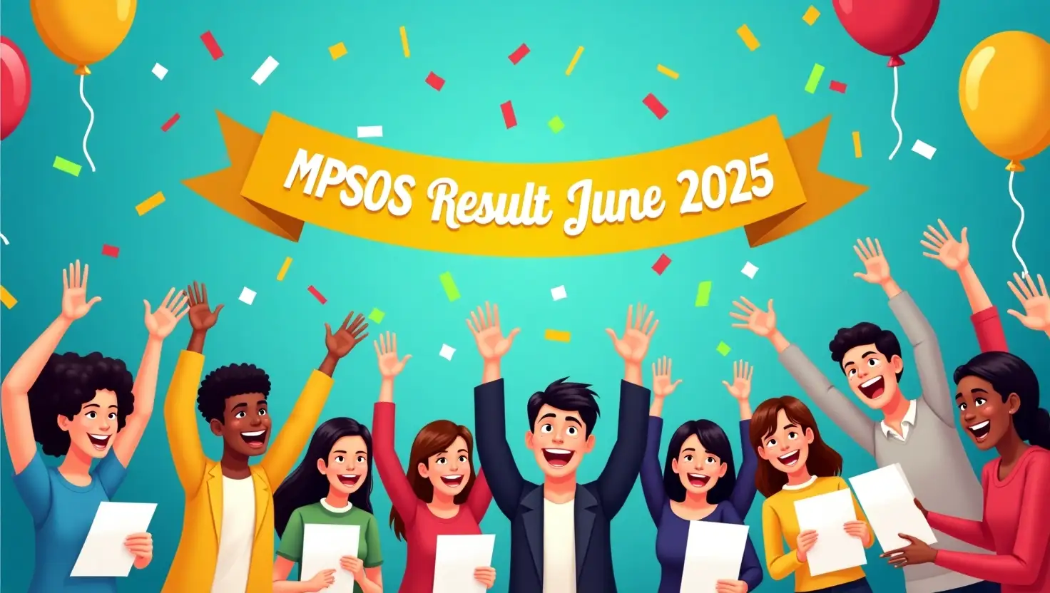 MPSOS June 2025 results declared for classes X, XII