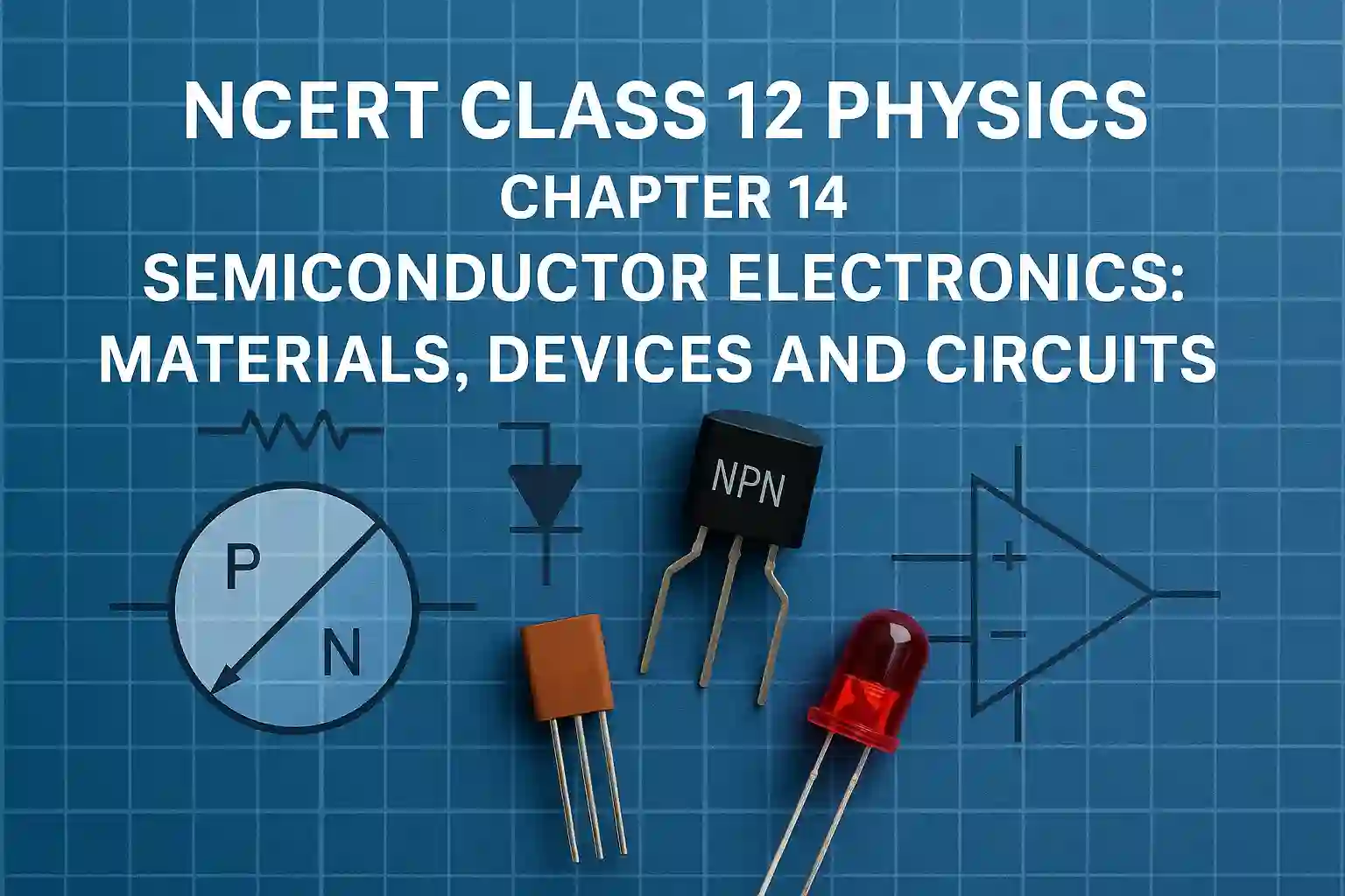 NCERT Class 12 Physics Chapter 14 Semiconductor Electronics: Materials, Devices and Circuits