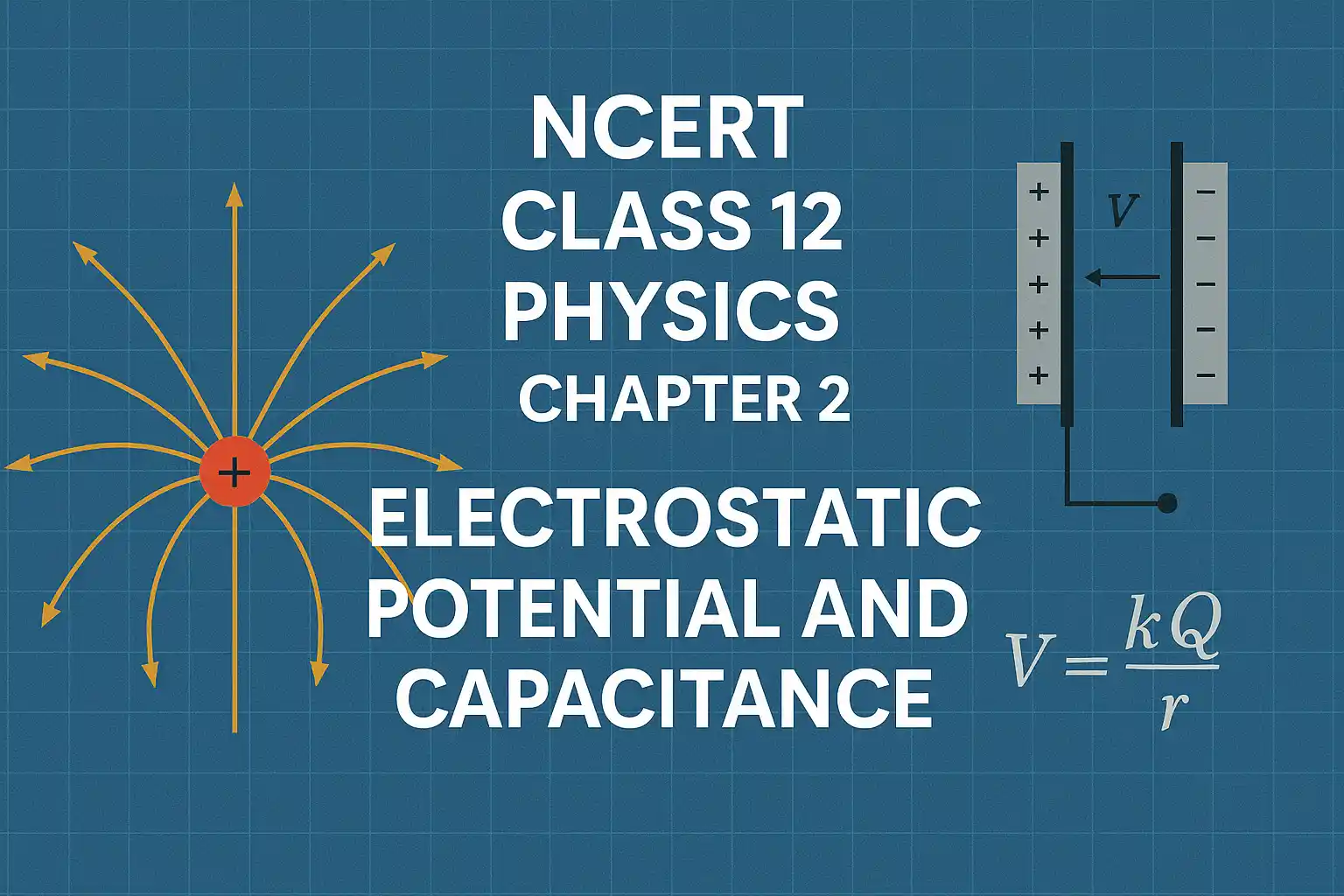 NCERT Class 12 Physics Chapter 2: Electrostatic Potential and Capacitance PDF