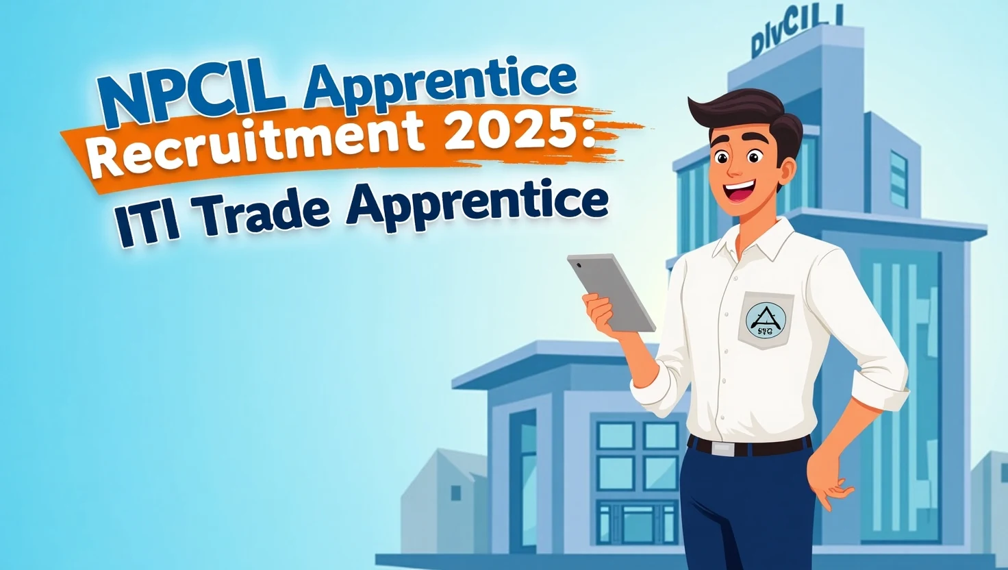 NPCIL Apprentice Recruitment 2025: ITI Trade Apprentice