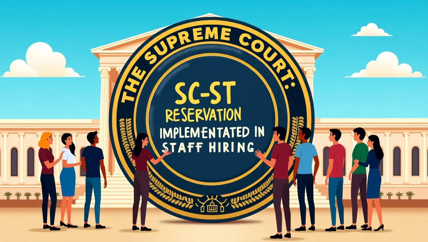 Supreme Court Implements SC-ST Reservation in Staff Hiring for the First Time