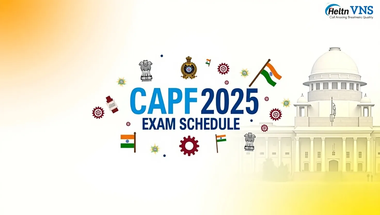 UPSC releases CAPF 2025 exam schedule