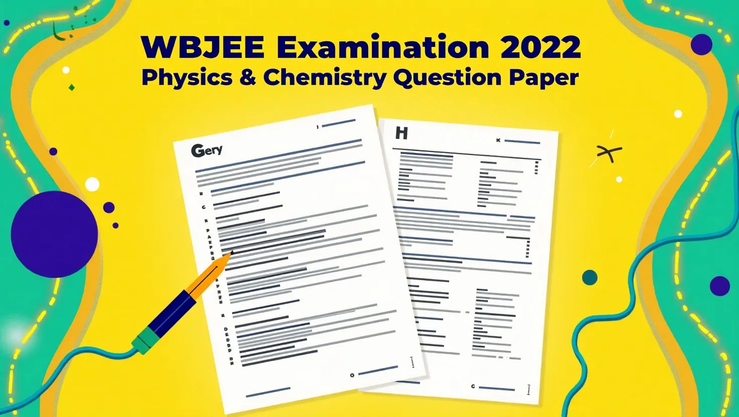 WBJEE Examination 2022 Physics & Chemistry Question Paper