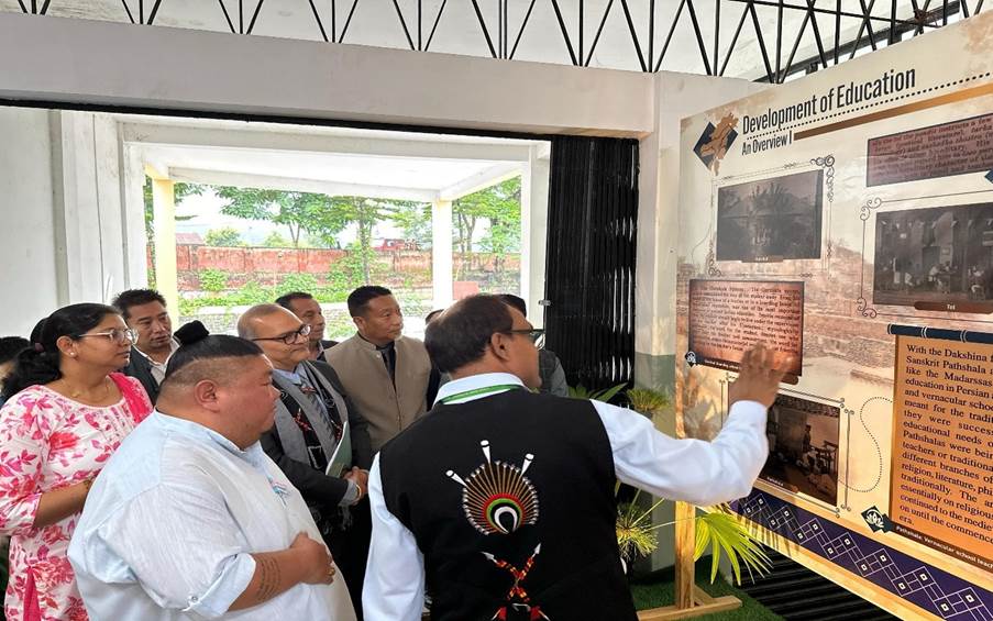 Historic Exhibition on “Development of Education in North Eastern India” Inaugurated in Kohima