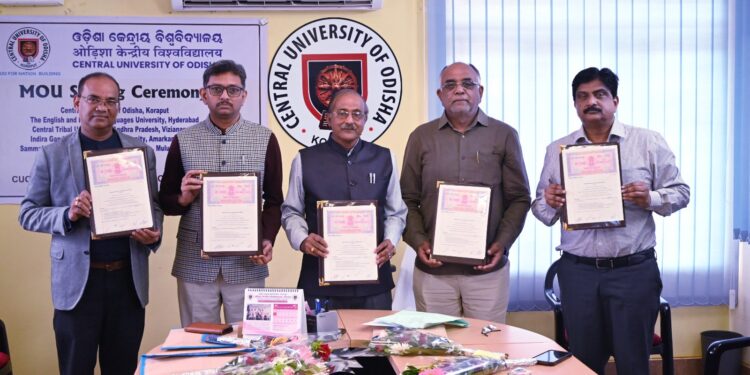 CUO Joins Hands with Four Central Universities to Boost Tribal Research and Higher Education