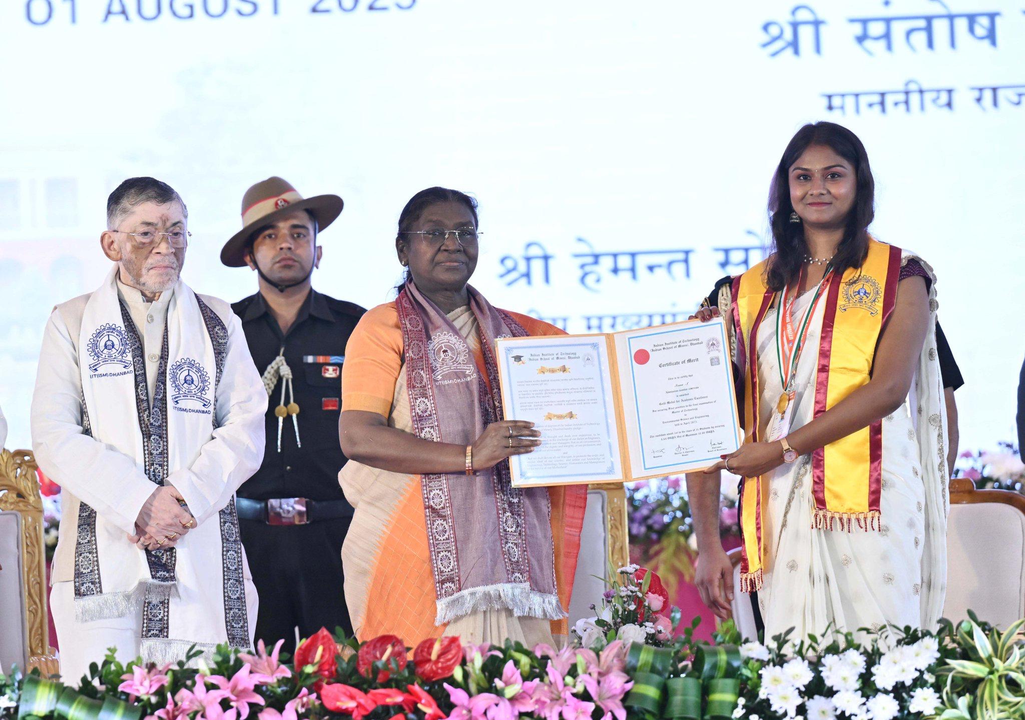 Graduates Should Work for Society, Not Just Themselves: President Murmu