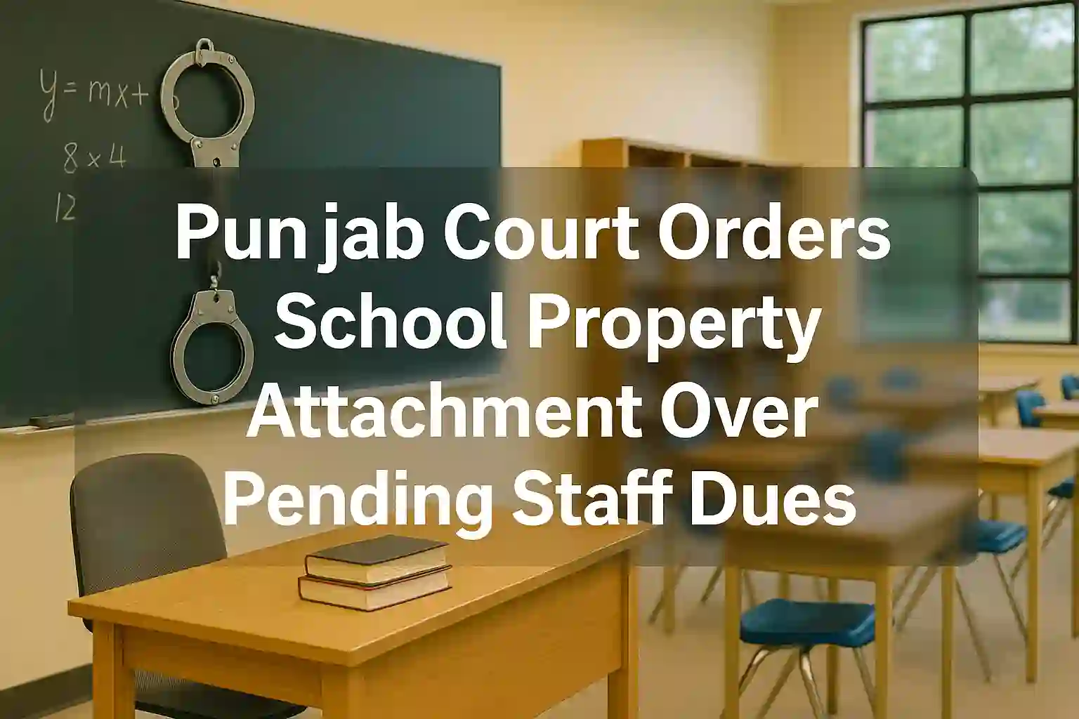 Punjab Court Orders School Property Attachment Over Pending Staff Dues
