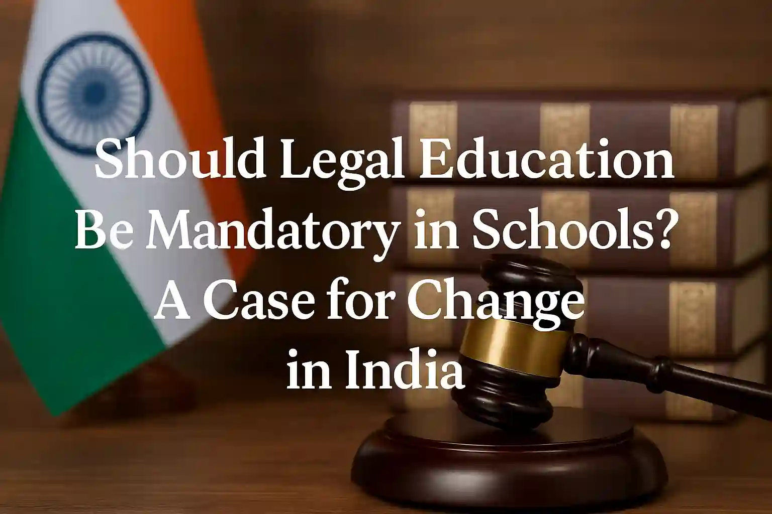 Should Legal Education Be Mandatory in Schools? A Case for Change in India
