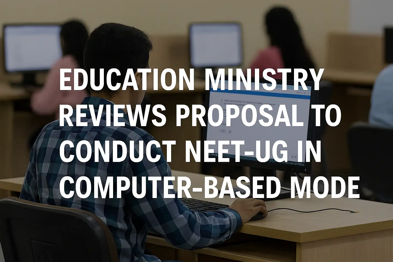 Education Ministry Reviews Proposal to Conduct NEET-UG in Computer-Based Mode