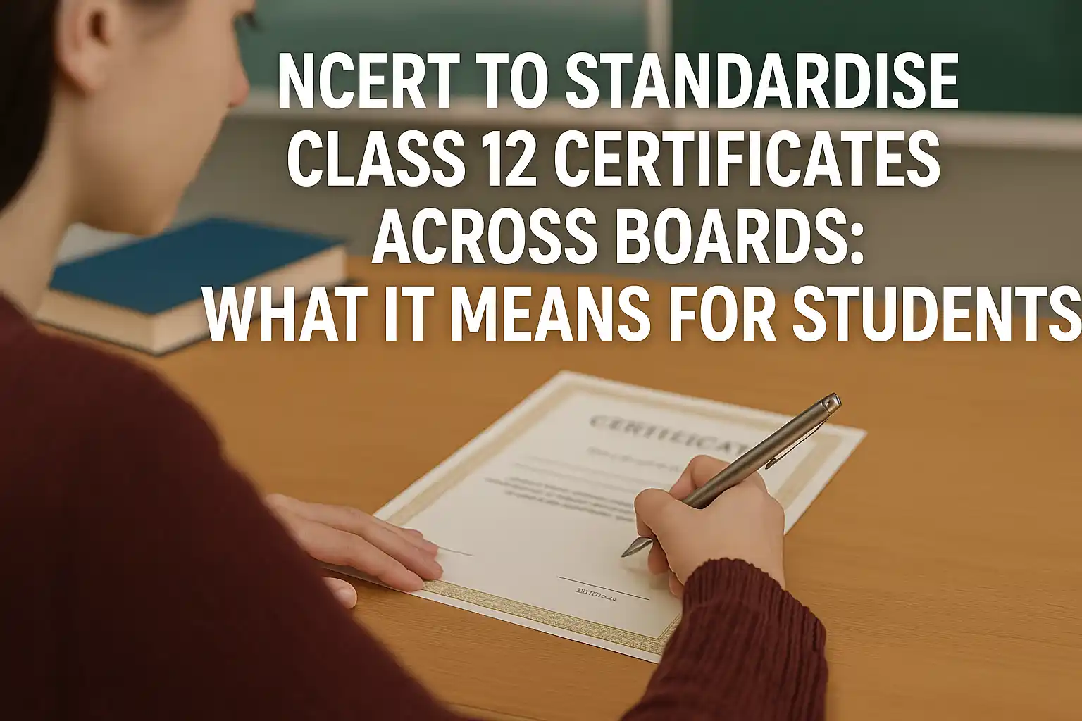 NCERT to Standardise Class 12 Certificates Across Boards: What It Means for Students