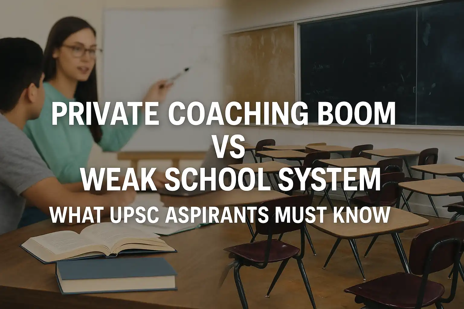 Private Coaching Boom vs Weak School System: What UPSC Aspirants Must Know