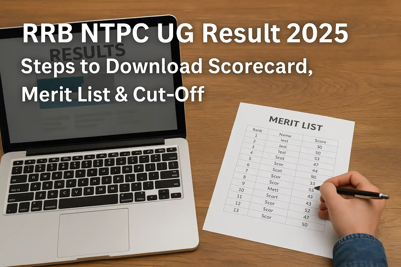 RRB NTPC UG Result 2025: Steps to Download Scorecard, Merit List & Cut-Off