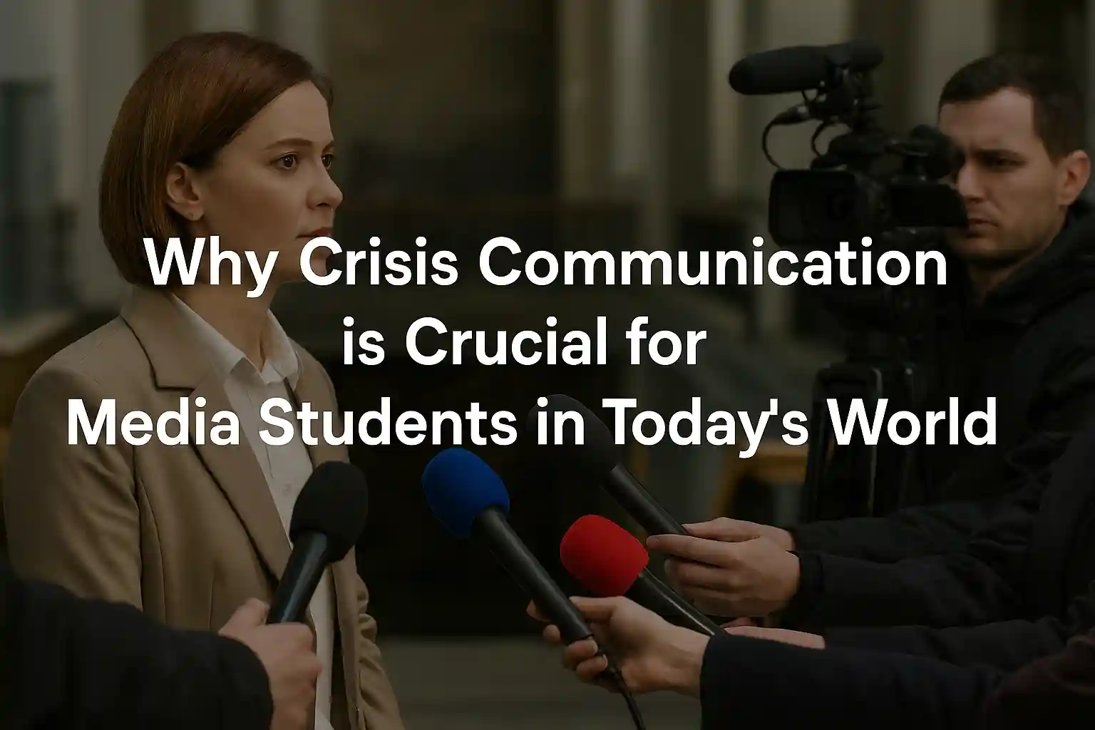 Why Crisis Communication is Crucial for Media Students in Today’s World