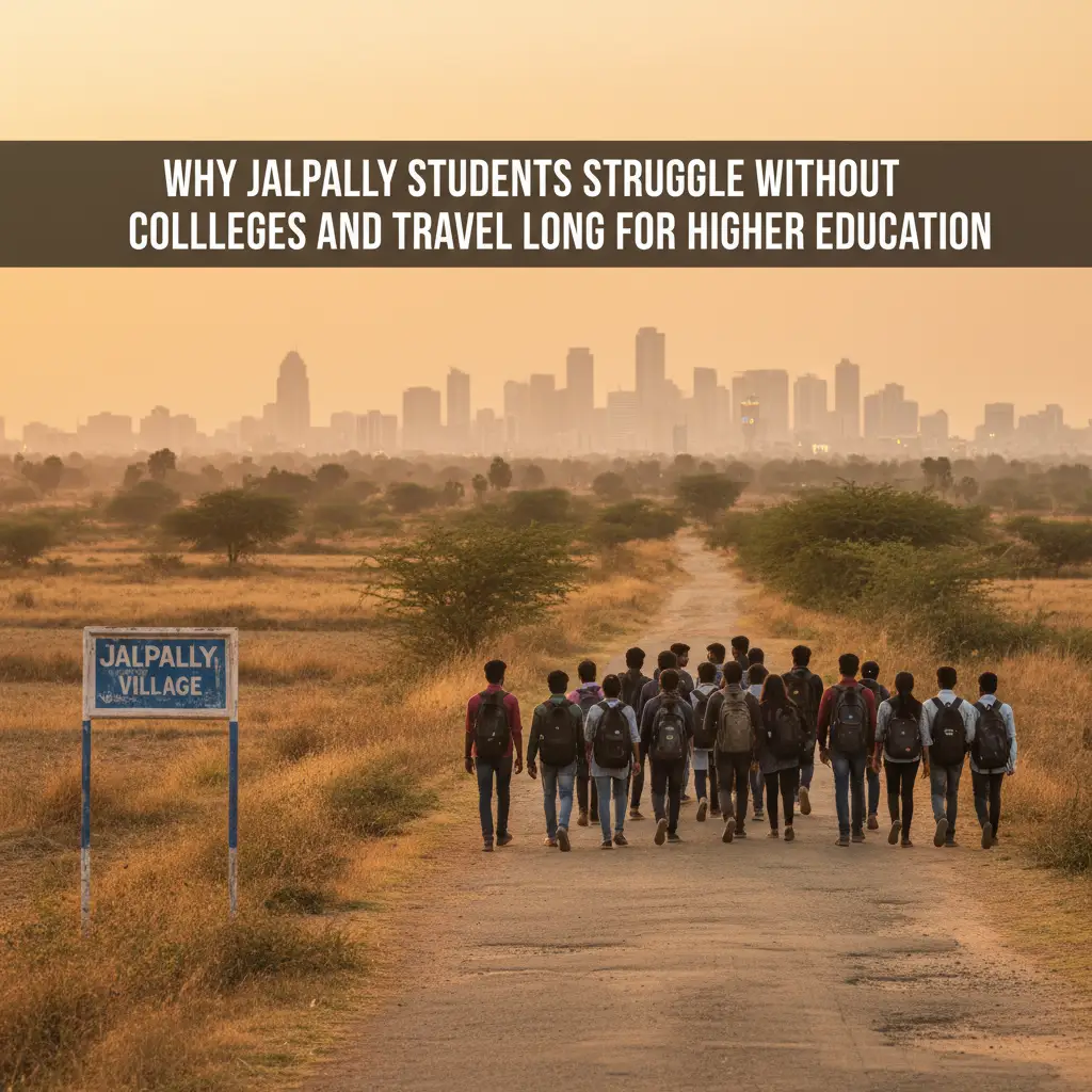 Why Jalpally Students Struggle Without Colleges and Travel Long for Higher Education