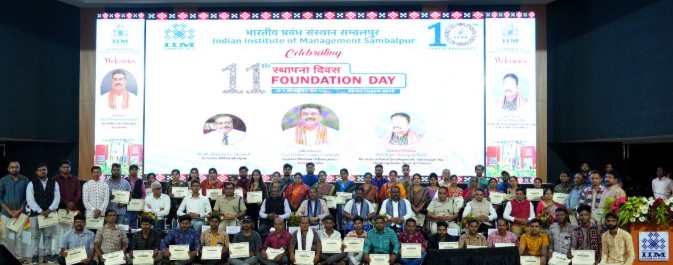 IIM Sambalpur Celebrates 10 Years with New Campus Facilities, Dharmendra Pradhan Attends