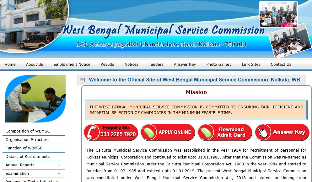 WBMSC Recruitment 2025: Apply Online for Lower Division Clerk and Surveyor Vacancies
