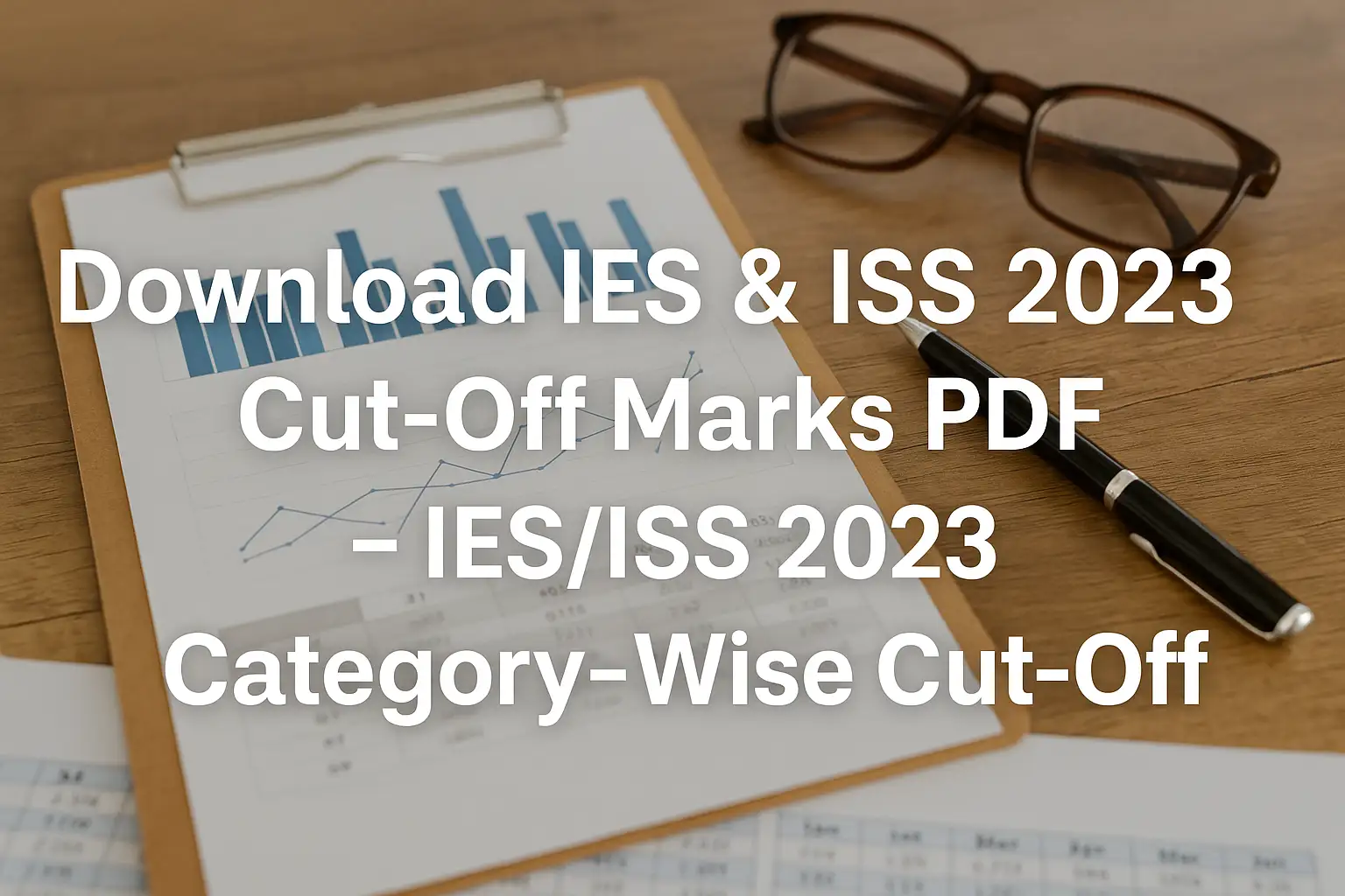 Download IES & ISS 2023 Cut-Off Marks PDF – IES/ISS 2023 Category-Wise Cut-Off