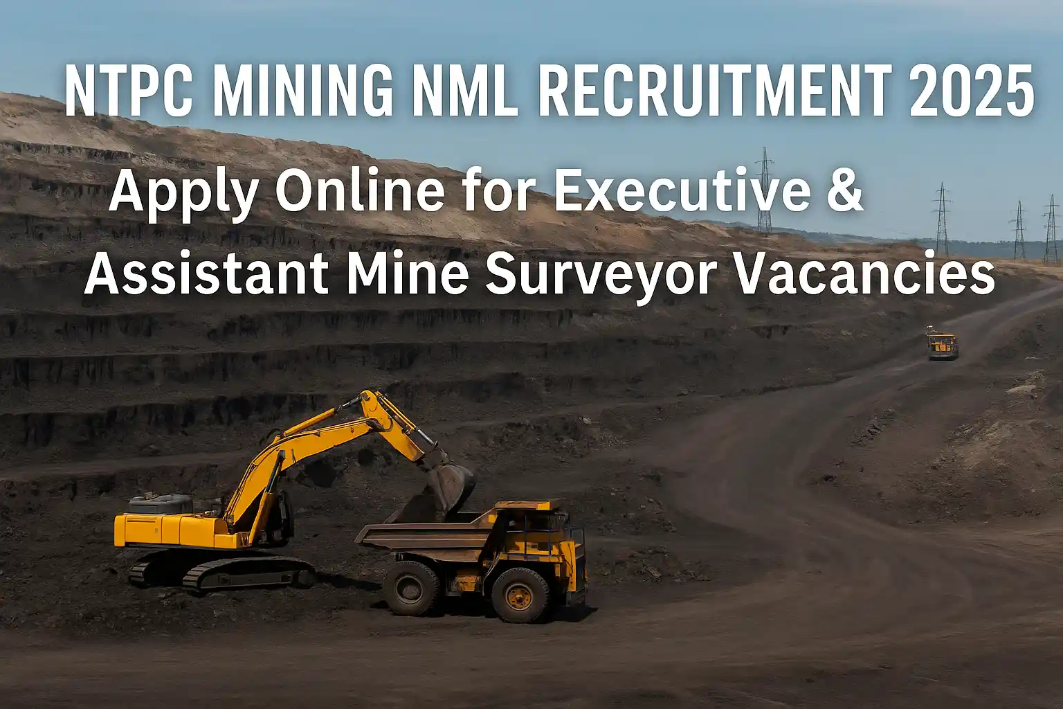 NTPC Mining NML Recruitment 2025: Apply Online for Executive & Assistant Mine Surveyor Vacancies