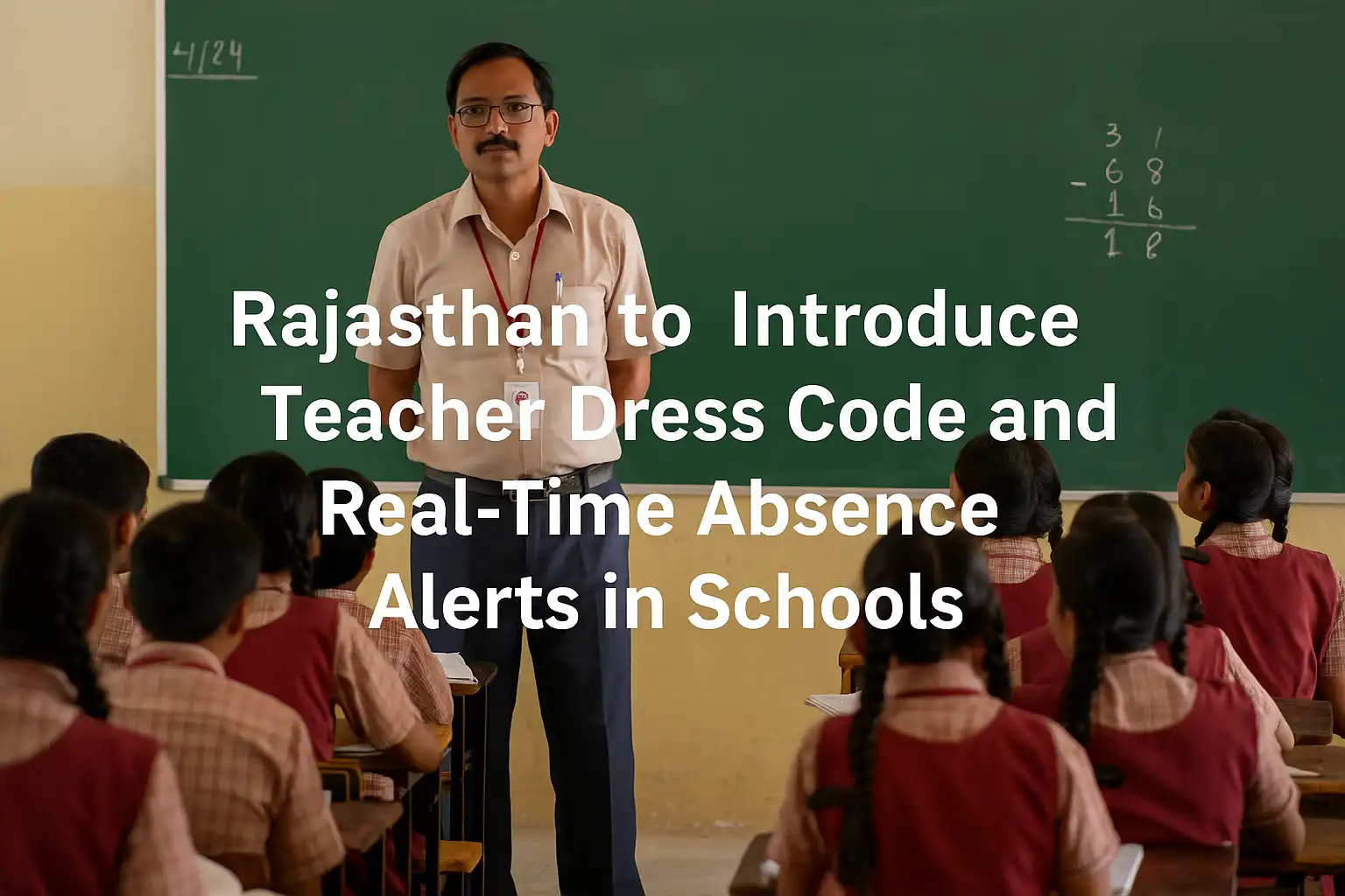 Rajasthan to Introduce Teacher Dress Code and Real-Time Absence Alerts in Schools