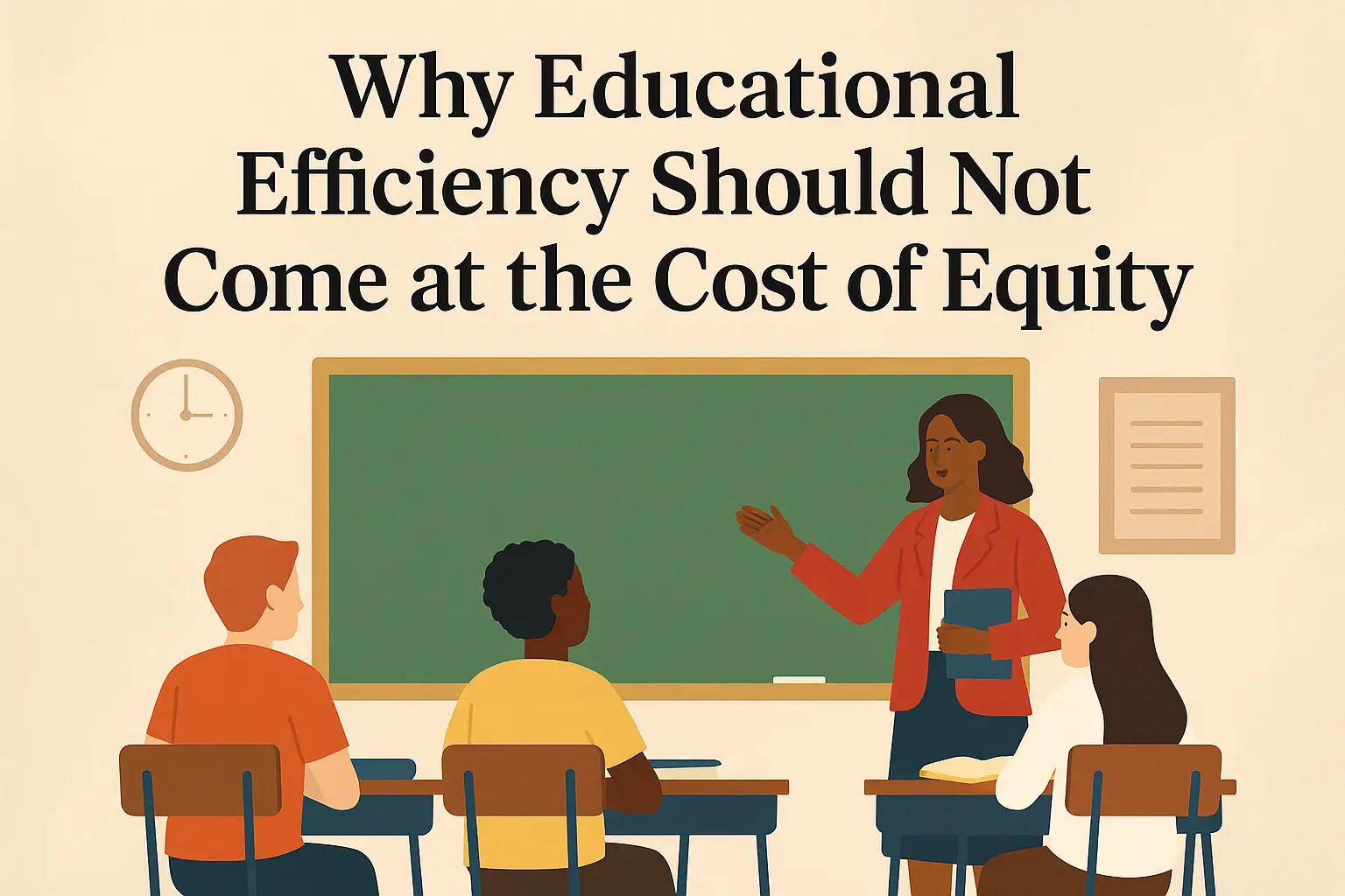 Why Educational Efficiency Should Not Come at the Cost of Equity