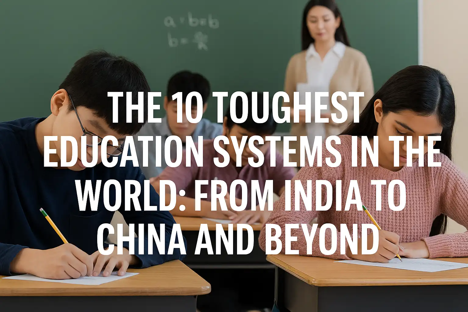 The 10 Toughest Education Systems in the World: From India to China and Beyond