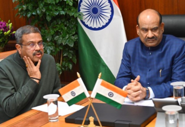 Kota–Bundi Education Push: Om Birla and Dharmendra Pradhan Review Key Development Plans