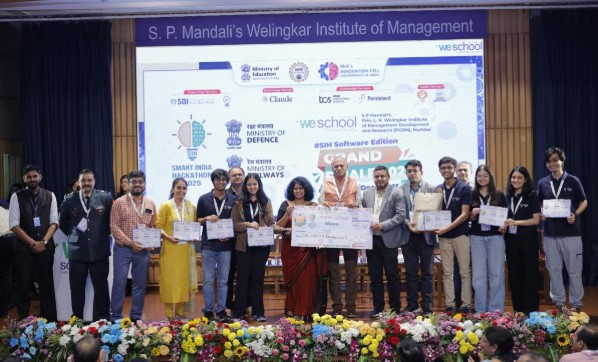 Smart India Hackathon 2025 Winners Felicitated by Ministry of Education at WeSchool
