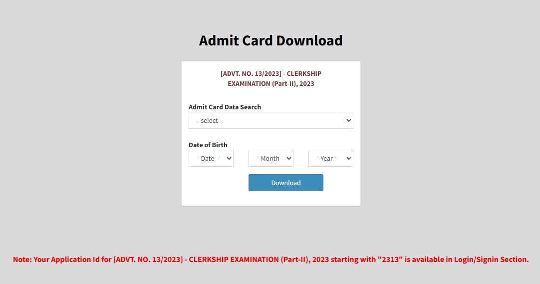 WBPSC Clerkship Mains Admit Card 2025 Released: Download Hall Ticket for December 28 Exam