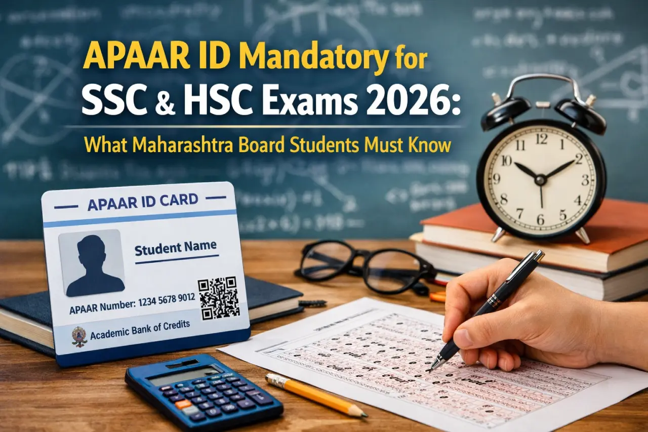 APAAR ID Mandatory for SSC & HSC Exams 2026: What Maharashtra Board Students Must Know