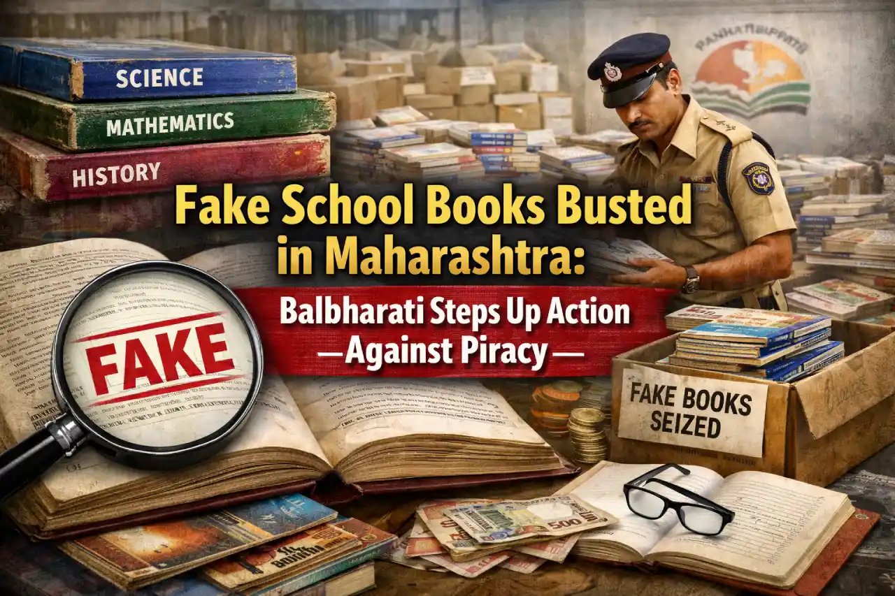 Fake School Books Busted in Maharashtra: Balbharati Steps Up Action Against Piracy