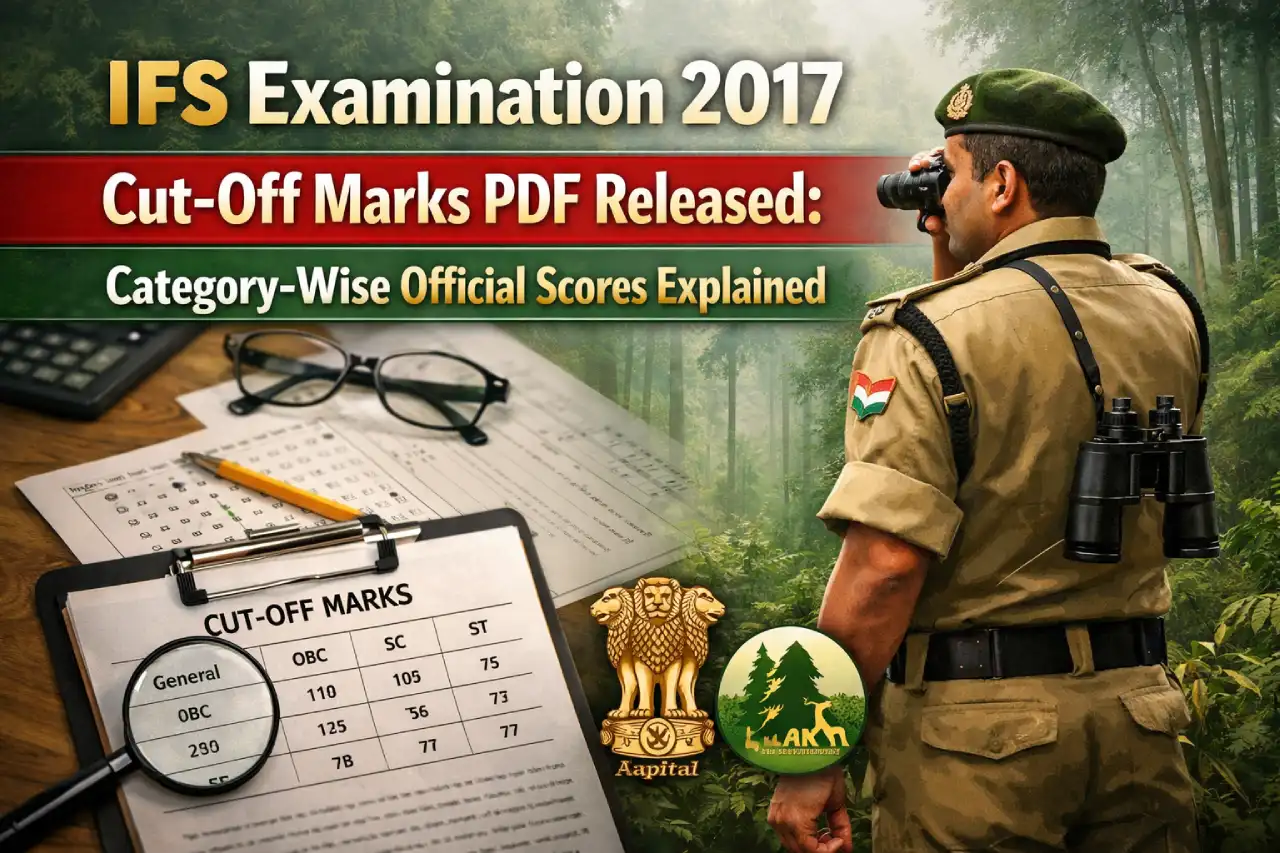 IFS Examination 2017 Cut-Off Marks PDF Released: Category-Wise Official Scores Explained