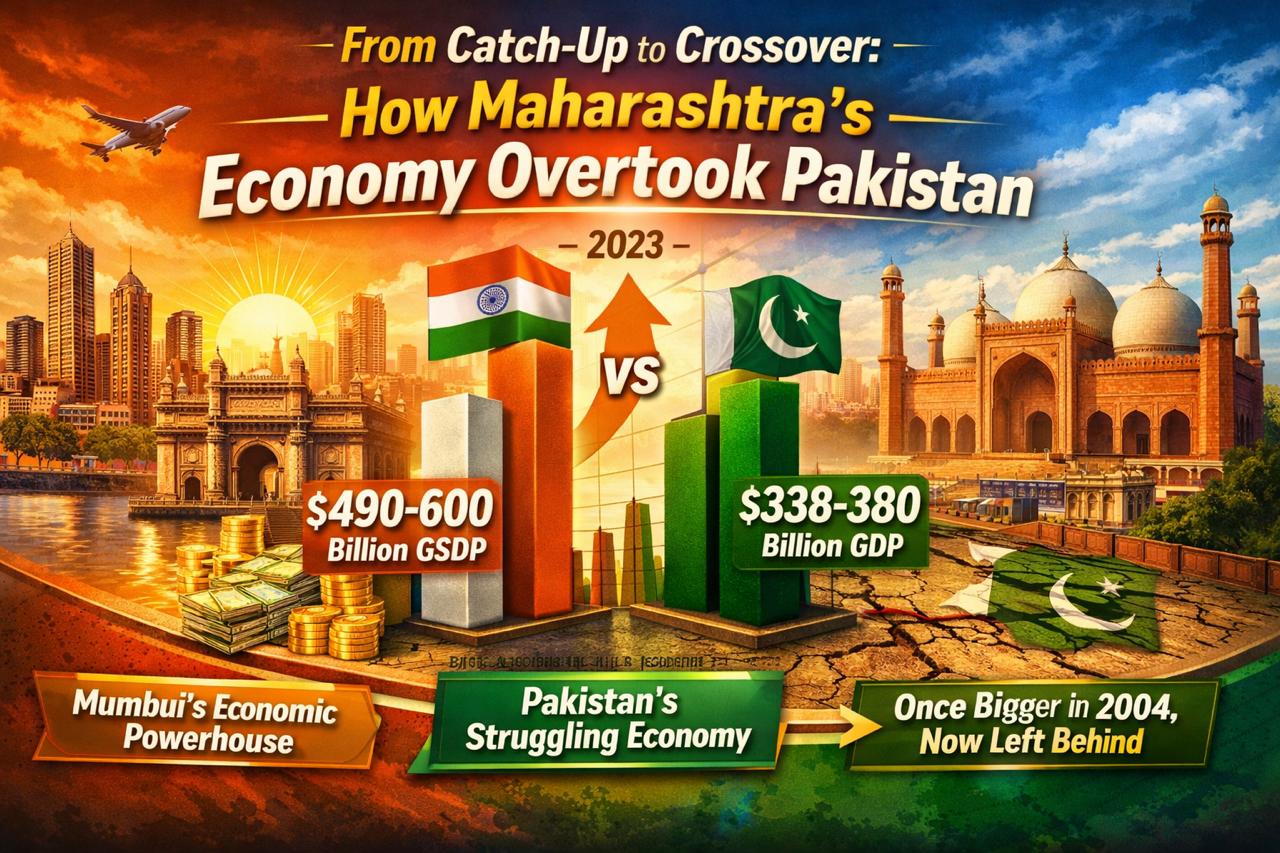 From Catch-Up to Crossover: How Maharashtra’s Economy Overtook Pakistan