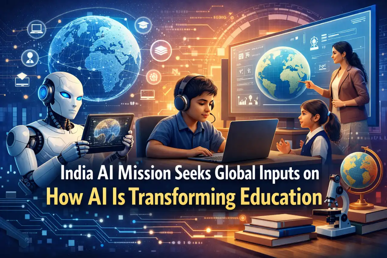 India AI Mission Seeks Global Inputs on How AI Is Transforming Education