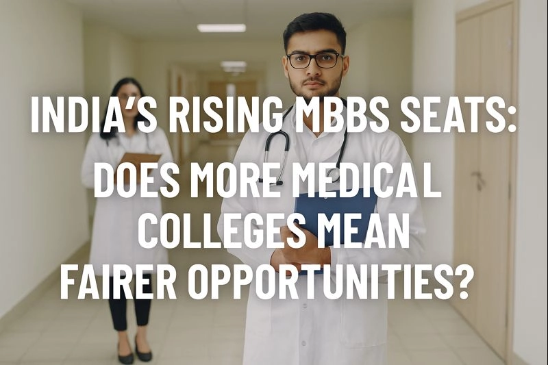 India’s Rising MBBS Seats: Does More Medical Colleges Mean Fairer Opportunities?