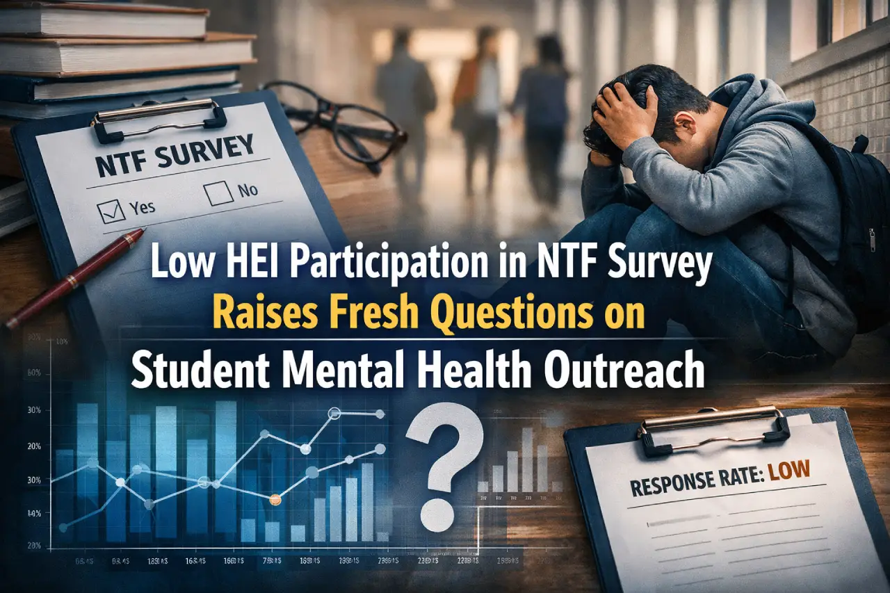 Low HEI Participation in NTF Survey Raises Fresh Questions on Student Mental Health Outreach
