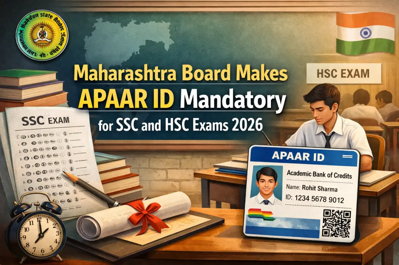Maharashtra Board Makes APAAR ID Mandatory for SSC and HSC Exams 2026