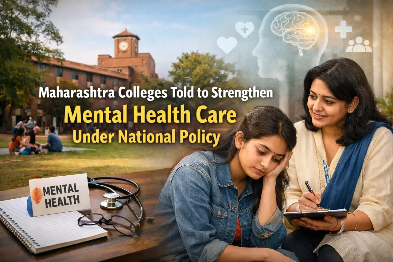 Maharashtra Colleges Told to Strengthen Mental Health Care Under National Policy