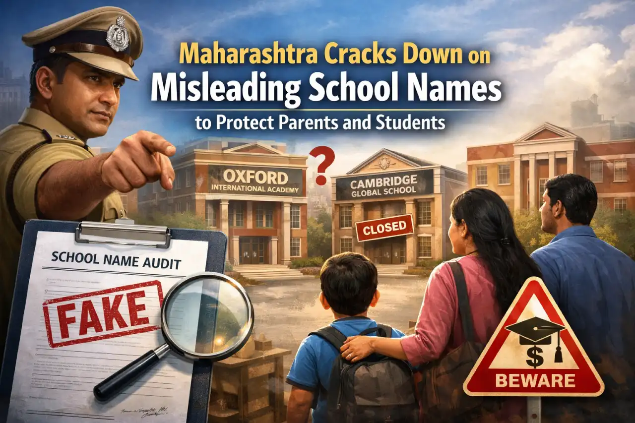 Maharashtra Cracks Down on Misleading School Names to Protect Parents and Students