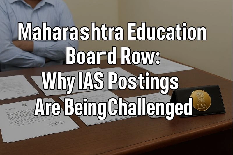 Maharashtra Education Board Row: Why IAS Postings Are Being Challenged