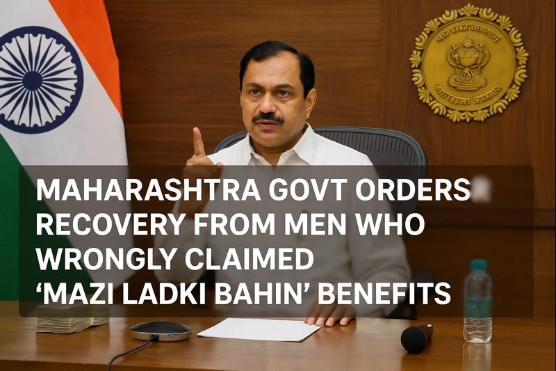 Maharashtra Govt Orders Recovery from Men Who Wrongly Claimed ‘Mazi Ladki Bahin’ Benefits