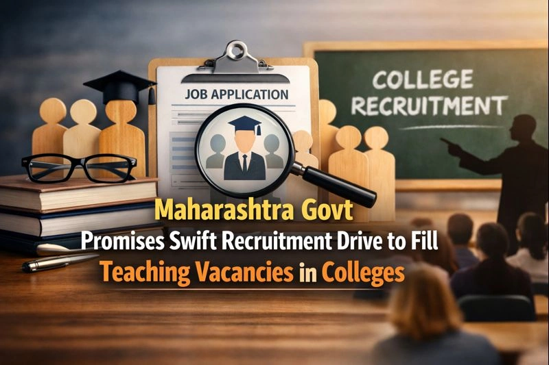 Maharashtra Govt Promises Swift Recruitment Drive to Fill Teaching Vacancies in Colleges