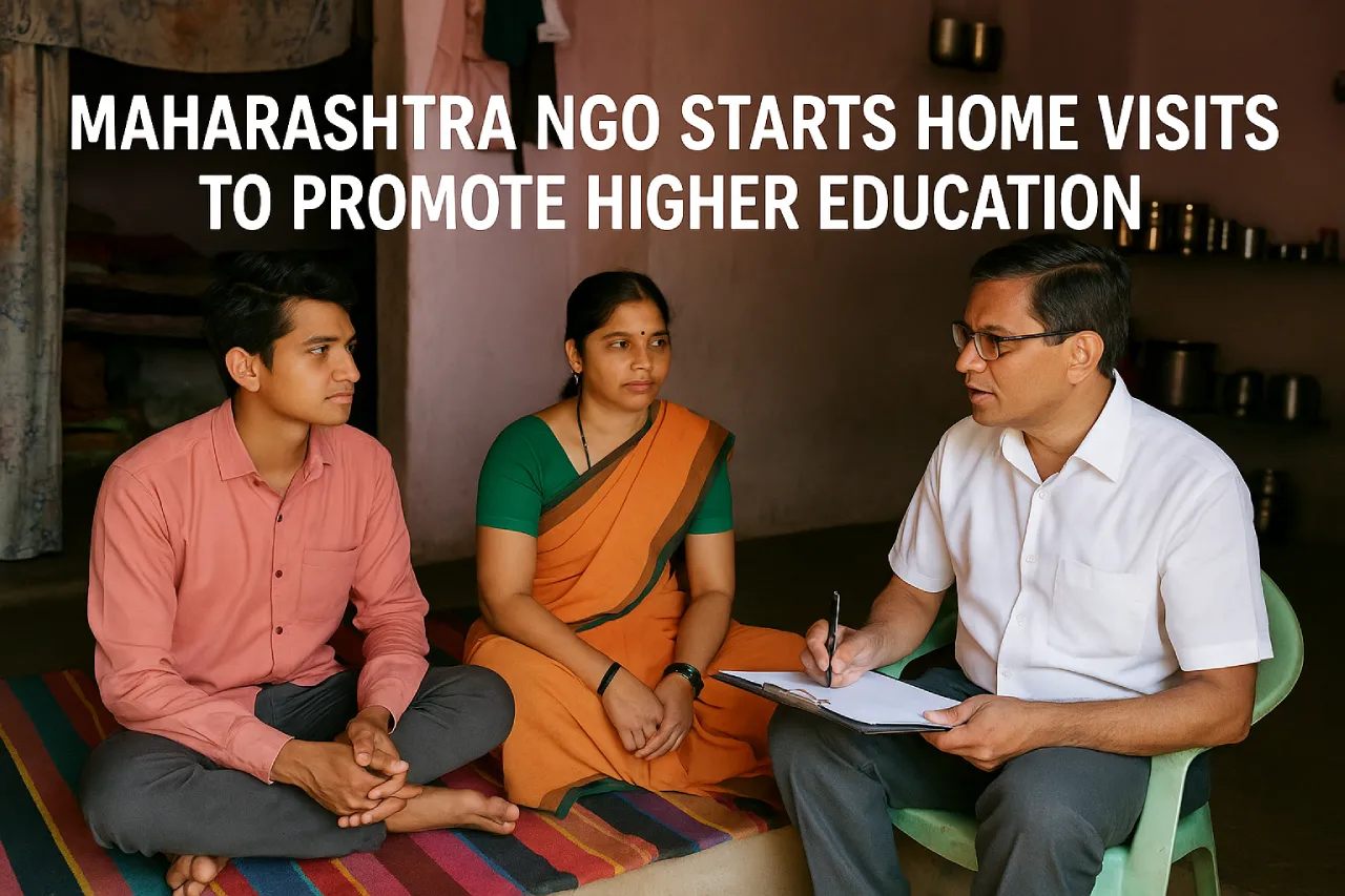Maharashtra NGO Starts Home Visits to Promote Higher Education
