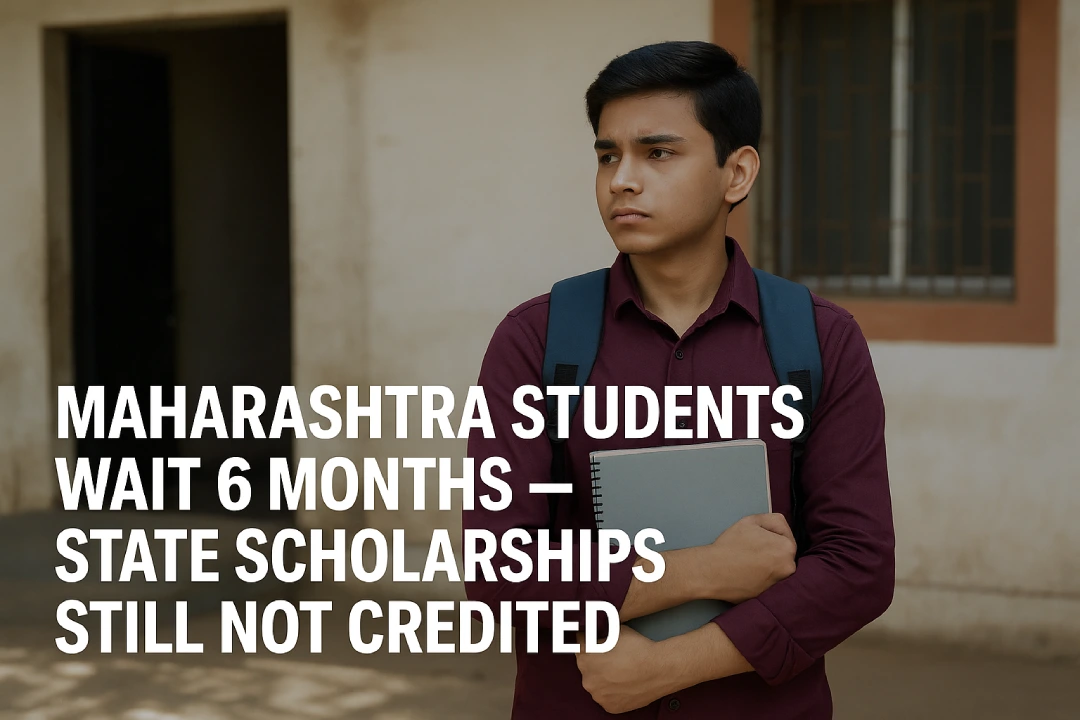 Maharashtra Students Wait 6 Months — State Scholarships Still Not Credited