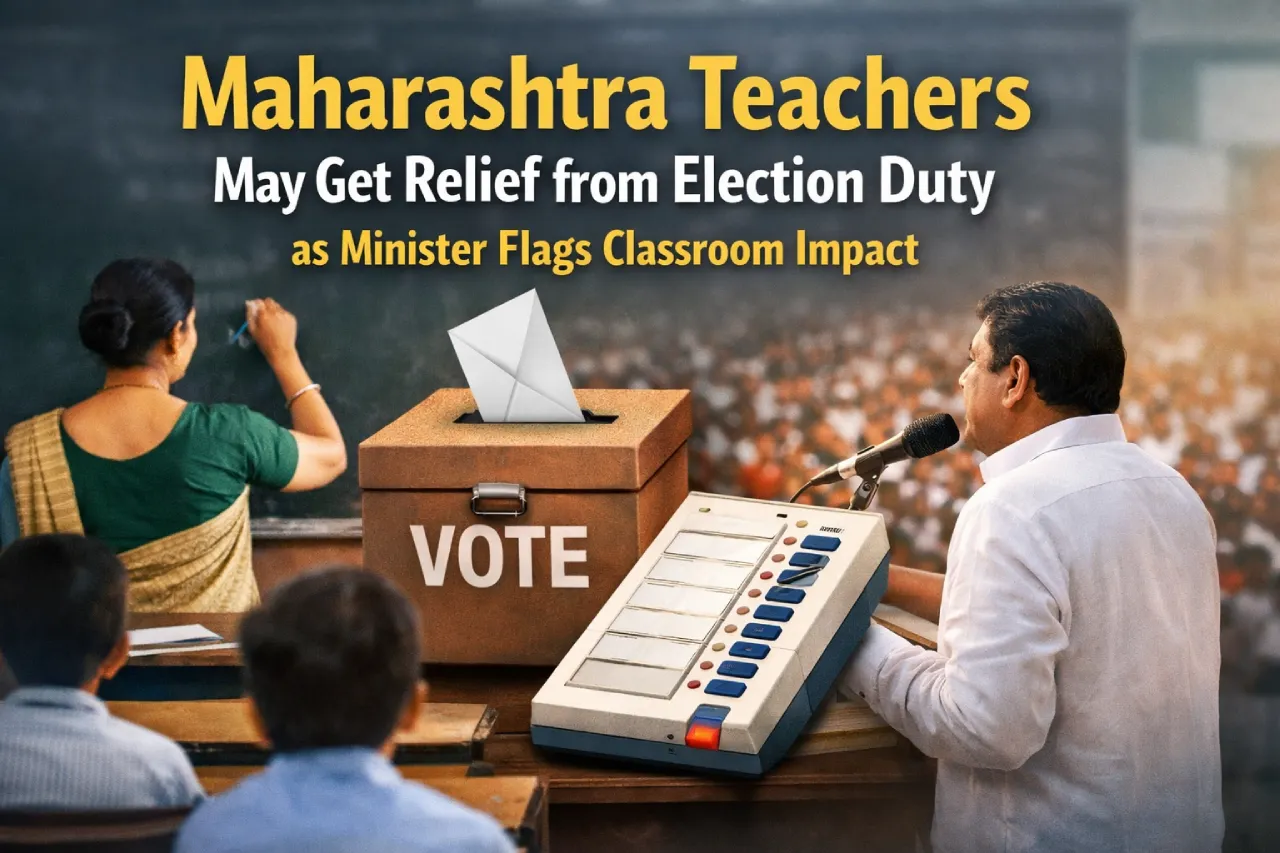 Maharashtra Teachers May Get Relief from Election Duty as Minister Flags Classroom Impact