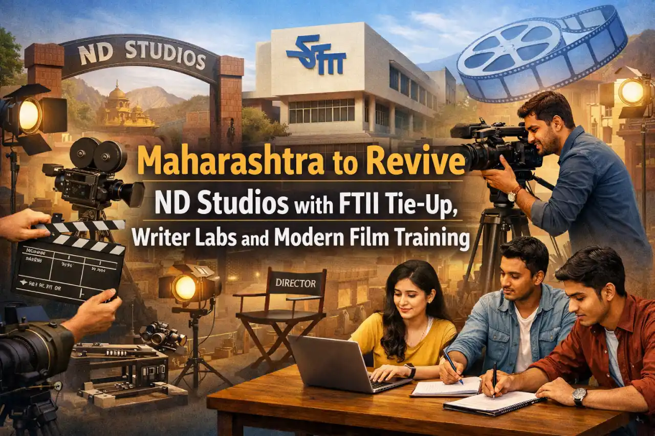 Maharashtra to Revive ND Studios with FTII Tie-Up, Writer Labs and Modern Film Training