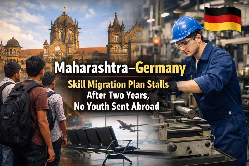 Maharashtra–Germany Skill Migration Plan Stalls After Two Years, No Youth Sent Abroad